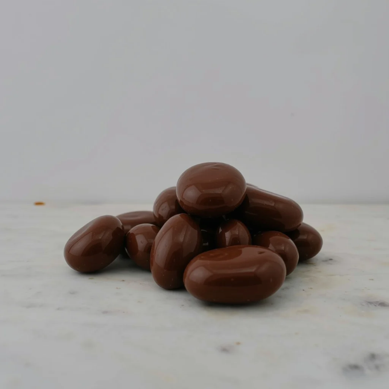 Chocolate Honey Baked Pecans