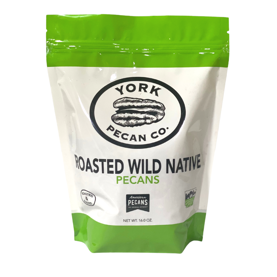 24 Pounds - Packaged Roasted & Salted Wild Native Halves and Pieces