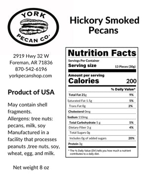 Hickory Smoked Pecans